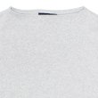 画像3: SAINT JAMES（セントジェームス）TEE LOOSE（五分袖ドロップショルダー）"SOLID" / GRIS CL（杢ライトグレー） (3)