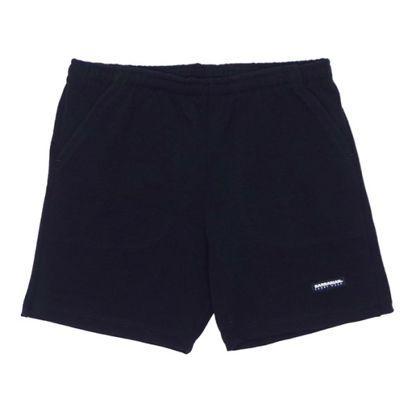 画像2: BARBARIAN（バーバリアン） Heavy Weight Knit Short Pants（ヘビーウェイトニットショートパンツ） / Navy Solid（ネイビーソリッド）・Navy×Yellow（ネイビー×イエロー） (2)