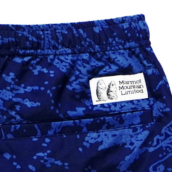 画像7: Marmot（マーモット）Guild Shorts（ギルドショーツ）"MT Print" / MT Navy（マウンテンネイビー）・MT Black（マウンテンブラック） (7)