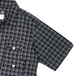 画像4: Post O'Alls（ポストオーバーオールズ）Town&Country HAVANA（タウン＆カントリーハバナ）"Cotton broadcloth check" / Black（ブラック） (4)