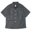 画像1: Post O'Alls（ポストオーバーオールズ）Town&Country HAVANA（タウン＆カントリーハバナ）"Cotton broadcloth check" / Black（ブラック） (1)