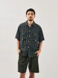 画像7: Post O'Alls（ポストオーバーオールズ）Town&Country HAVANA（タウン＆カントリーハバナ）"Cotton broadcloth check" / Black（ブラック） (7)
