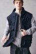 画像10: MODMNT（モドメント）PHOTGRAPHER JKT（フォトグラファージャケット）"VENTONE・後染めOX" / Navy（ネイビー） (10)