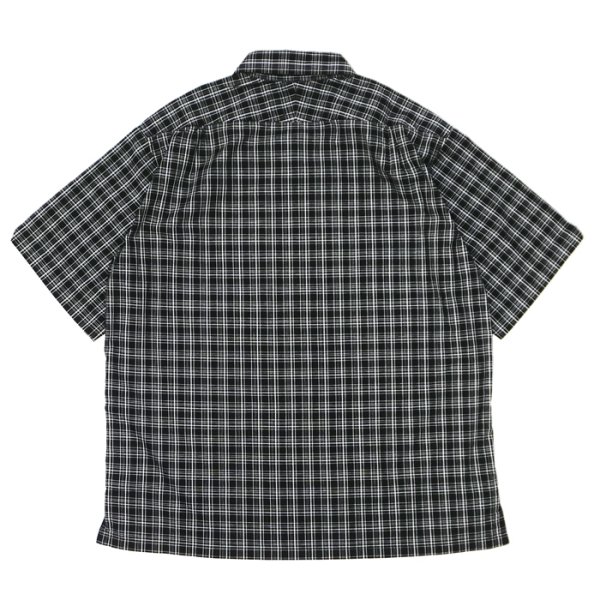 画像2: Post O'Alls（ポストオーバーオールズ）Town&Country HAVANA（タウン＆カントリーハバナ）"Cotton broadcloth check" / Black（ブラック） (2)
