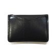 画像2: WILD SWANS（ワイルドスワンズ）TONGUE(EYELET)（タング アイレット）マルチコインケース"サドルプルアップ"/Black（ブラック） (2)