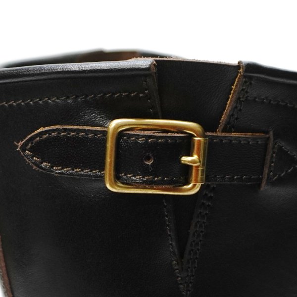 画像9: Y'2 LEATHER（ワイツーレザー）ENGINEERE BOOTS（エンジニアブーツ）"ECO HORSE TEA-CORE" / Black（ブラック） (9)