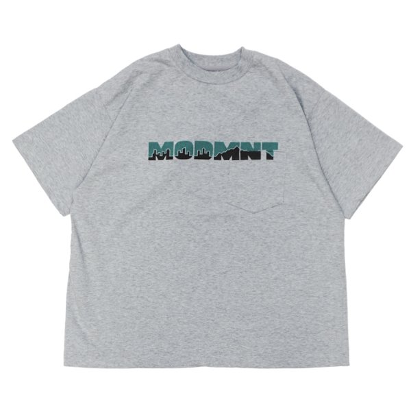 画像3: MODMNT（モドメント） MODMNT LOGO TEE（モドメントロゴTシャツ） / White（ホワイト）・Gray（グレー）・Black（ブラック） (3)