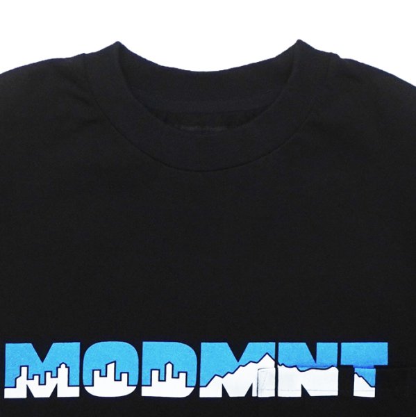 画像6: MODMNT（モドメント） MODMNT LOGO TEE（モドメントロゴTシャツ） / White（ホワイト）・Gray（グレー）・Black（ブラック） (6)