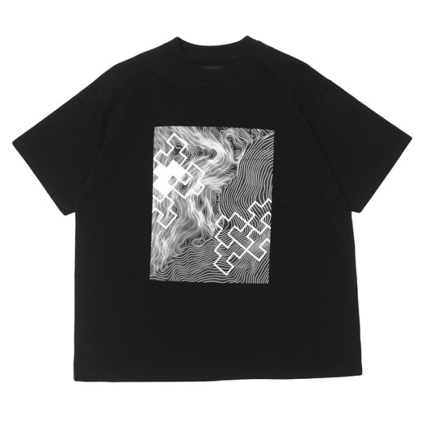画像4: MODMNT（モドメント）CONTOUR LINE TEE（クチュールラインTシャツ） / White（ホワイト）・Gray（グレー）・Black（ブラック） (4)