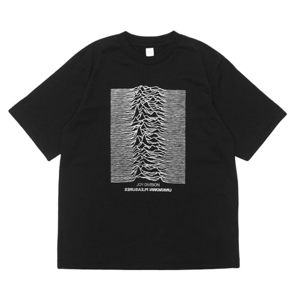 画像4: blurhms ROOTSTOCK（ブラームスルーツストック）Print Tee STANDARD（プリントTシャツ"スタンダード"）"JD UNKNOWN PLEASURES" / Ivory（アイボリー）Ink Black（インクブラック） (4)