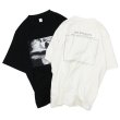 画像1: blurhms ROOTSTOCK（ブラームスルーツストック）Print Tee STANDARD（プリントTシャツ"スタンダード"）"JD LOVE TEAR US APART Photo" / Ivory（アイボリー）Ink Black（インクブラック） (1)
