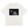 画像1: blurhms ROOTSTOCK（ブラームスルーツストック）Print Tee STANDARD（プリントTシャツ"スタンダード"）"JD CLOSER Photo" / Ivory（アイボリー） (1)