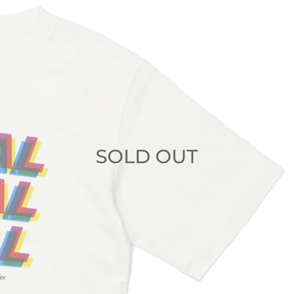 画像4: blurhms ROOTSTOCK（ブラームスルーツストック）Print Tee STANDARD（プリントTシャツ"スタンダード"）"JD TOTAL TOTAL TOTAL" / Ivory（アイボリー） (4)