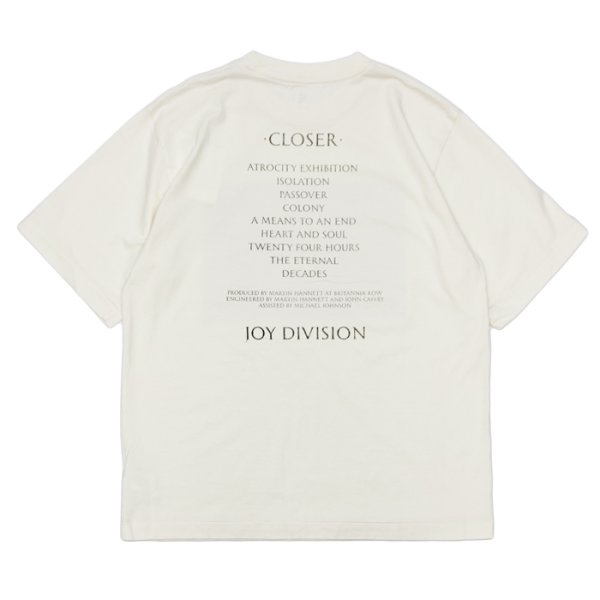 画像2: blurhms ROOTSTOCK（ブラームスルーツストック）Print Tee STANDARD（プリントTシャツ"スタンダード"）"JD CLOSER Photo" / Ivory（アイボリー） (2)