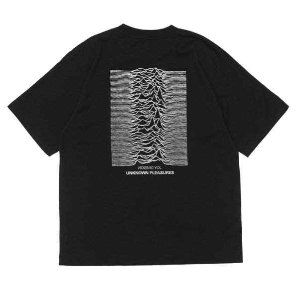 画像5: blurhms ROOTSTOCK（ブラームスルーツストック）Print Tee STANDARD（プリントTシャツ"スタンダード"）"JD UNKNOWN PLEASURES" / Ivory（アイボリー）Ink Black（インクブラック） (5)