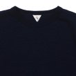 画像3: FilMelange（フィルメランジェ）CASEY（ケイシー）"畦編みニットソー" / Navy Melange（ネイビーメランジェ） (3)
