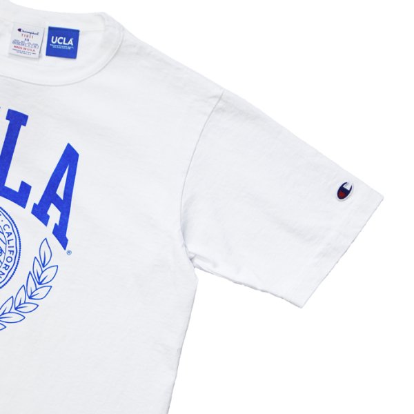 画像4: Champion（チャンピオン）T1011 US Print T-Shirt・Made in USA（ティーテンイレブンUSプリントTシャツ）"UCLA" / White（ホワイト） (4)