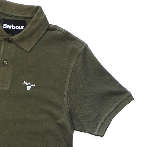 画像6: Barbour（バブアー）Barbour Logo Sports Polo Shirt （バブアーロゴスポーツポロシャツ） / White（ホワイト）・Olive（オリーブ） (6)
