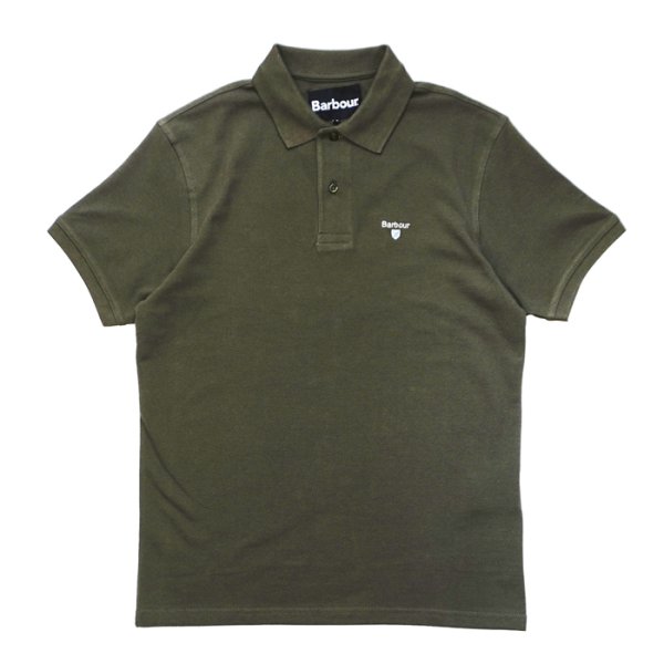 画像3: Barbour（バブアー）Barbour Logo Sports Polo Shirt （バブアーロゴスポーツポロシャツ） / White（ホワイト）・Olive（オリーブ） (3)