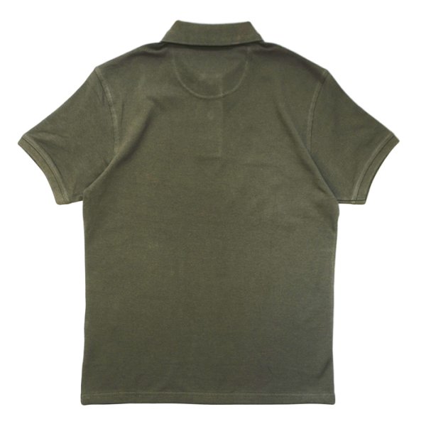 画像4: Barbour（バブアー）Barbour Logo Sports Polo Shirt （バブアーロゴスポーツポロシャツ） / White（ホワイト）・Olive（オリーブ） (4)