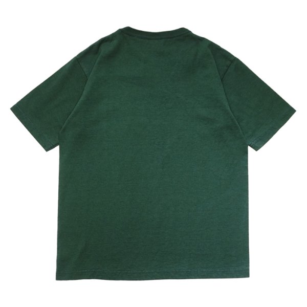 画像2: Champion（チャンピオン）T1011 US Print T-Shirt・Made in USA（ティーテンイレブンUSプリントTシャツ）"MICHIGAN STATE" / Moss（モスグリーン） (2)