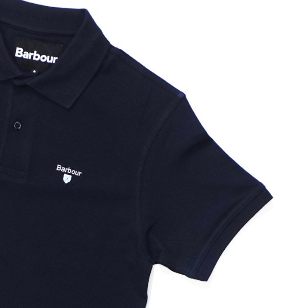 画像6: Barbour（バブアー）Barbour Logo Sports Polo Shirt （バブアーロゴスポーツポロシャツ） / Navy（ネイビー）・PPL（ブラウン系） (6)