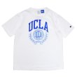 画像1: Champion（チャンピオン）T1011 US Print T-Shirt・Made in USA（ティーテンイレブンUSプリントTシャツ）"UCLA" / White（ホワイト） (1)