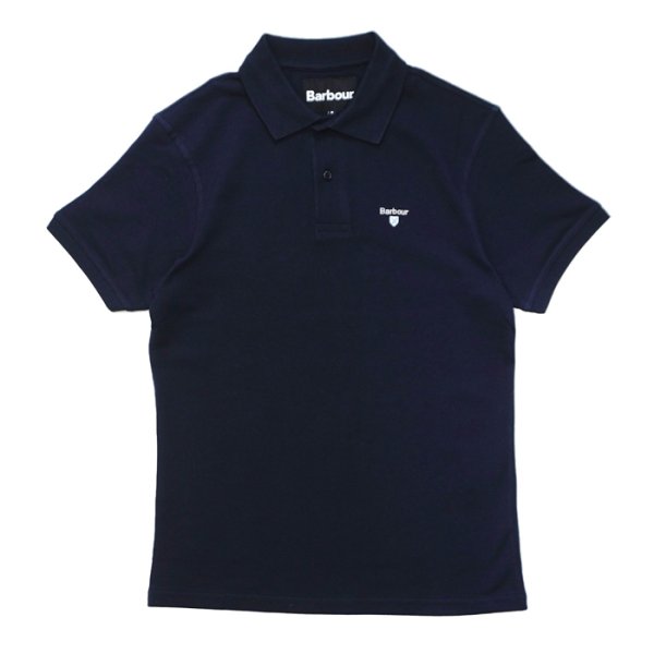 画像3: Barbour（バブアー）Barbour Logo Sports Polo Shirt （バブアーロゴスポーツポロシャツ） / Navy（ネイビー）・PPL（ブラウン系） (3)