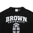 画像3: Champion（チャンピオン）T1011 US Print T-Shirt・Made in USA（ティーテンイレブンUSプリントTシャツ）"BROWN Univ" / Black（ブラック） (3)