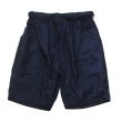 画像1: Post O'Alls（ポストオーバーオールズ）E-Z DEE's Shorts（イージーディーズショーツ）"Crinkle Nylon Taffeta" / Navy（ネイビー） (1)