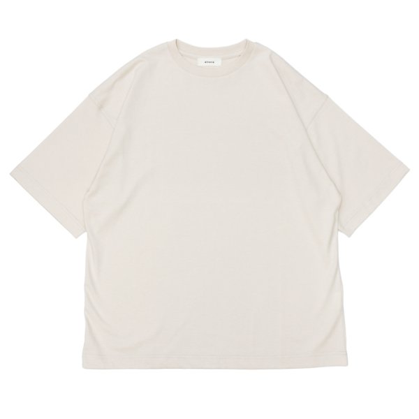 画像2: alvana（アルヴァナ）26/ OVERSIZE TEE SHIRTS（オーバーサイズTシャツ）/ Beige（ベージュ）・Black（ブラック）  (2)