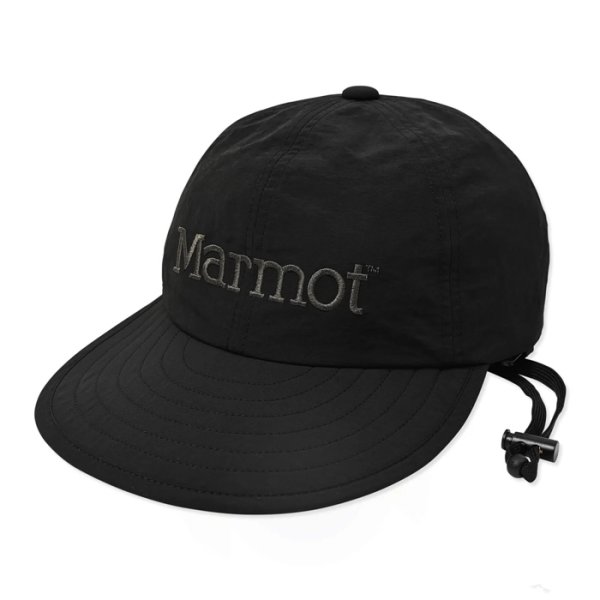 画像2: Marmot（マーモット）Marmot Long Bill Cap（マーモットロングビルキャップ）/ Black（ブラック） (2)
