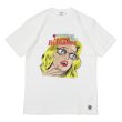 画像2: free rage（フリーレイジ）リサイクルコットンプリントTee"Analog Comic" / White（ホワイト）・Sumi（スミクロ） (2)