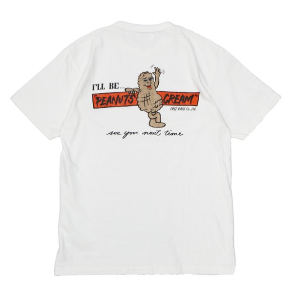 画像3: free rage（フリーレイジ）リサイクルコットンプリントTee "PEANUTS CREAM Vol,2" / White（ホワイト）・Leaf（リーフ） (3)