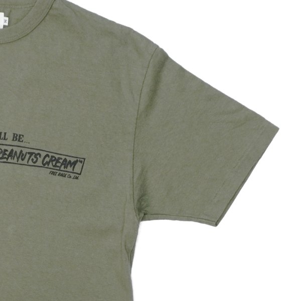 画像7: free rage（フリーレイジ）リサイクルコットンプリントTee "PEANUTS CREAM Vol,2" / White（ホワイト）・Leaf（リーフ） (7)