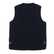画像2: ARAN（アラン）VEST（ベスト）”ナイロン" / Navy（ネイビー）  (2)
