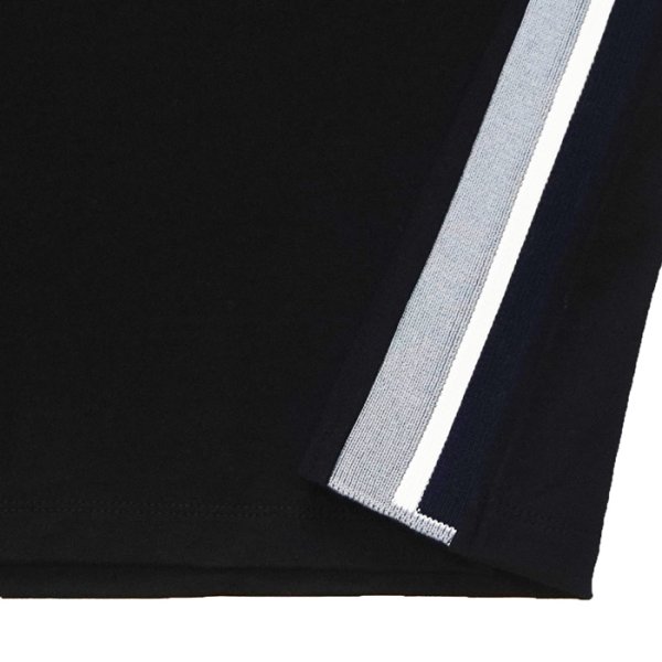 画像6: COOHEM（コーヘン）KNIT SIDELINE T-SHIRT（ニットサイドラインTシャツ）/ Black（ブラック） (6)