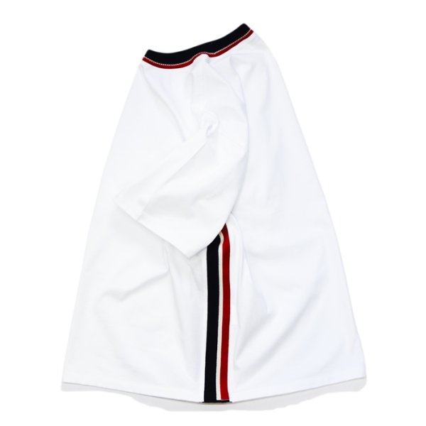 画像3: COOHEM（コーヘン）KNIT SIDELINE T-SHIRT（ニットサイドラインTシャツ）/ White（ホワイト） (3)