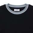 画像4: COOHEM（コーヘン）KNIT SIDELINE T-SHIRT（ニットサイドラインTシャツ）/ Black（ブラック） (4)