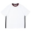 画像1: COOHEM（コーヘン）KNIT SIDELINE T-SHIRT（ニットサイドラインTシャツ）/ White（ホワイト） (1)