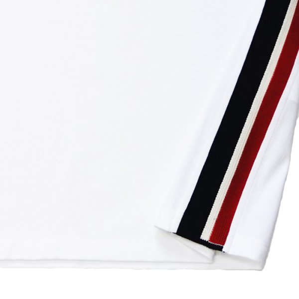 画像6: COOHEM（コーヘン）KNIT SIDELINE T-SHIRT（ニットサイドラインTシャツ）/ White（ホワイト） (6)