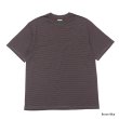 画像6: Yonetomi NEW BASIC（ヨネトミニューベーシック）GARMENT DYE BORDER T-SHIRT（ガーメントダイボーダーTシャツ）/ 3Color（全3色展開） (6)