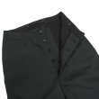 画像4: Nigel Cabourn（ナイジェル・ケーボン）NEW BASIC CHINO PANT（ニューベーシックチノパンツ）"WEST POINT" / Black（ブラック）【裾上げ無料】 (4)