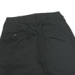 画像5: Nigel Cabourn（ナイジェル・ケーボン）NEW BASIC CHINO PANT（ニューベーシックチノパンツ）"WEST POINT" / Black（ブラック）【裾上げ無料】 (5)