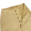 画像4: Nigel Cabourn（ナイジェル・ケーボン）NEW BASIC CHINO PANT（ニューベーシックチノパンツ）"WEST POINT" / Beige（ベージュ）【裾上げ無料】 (4)