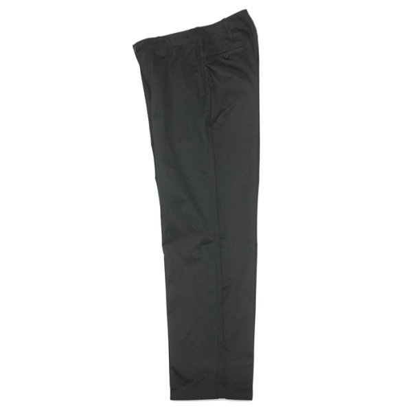 画像2: Nigel Cabourn（ナイジェル・ケーボン）NEW BASIC CHINO PANT（ニューベーシックチノパンツ）"WEST POINT" / Black（ブラック）【裾上げ無料】 (2)
