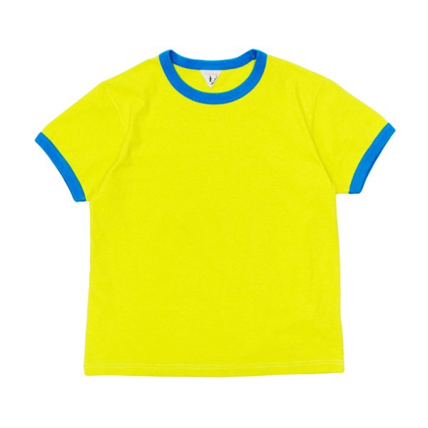 画像2: FilMelange（フィルメランジェ）EMMA（エマ）"ヴィンテージ天竺"  / Lime Yellow（ライムイエロー）・Charcoal Khaki（チャコールカーキ） (2)
