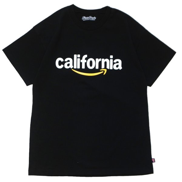 画像1: Sloppy Supply（スラッピーサプライ）Short Sleeve Print Tee（ショートスリーブプリントTシャツ）"CALIZON"/ Black（ブラック） (1)
