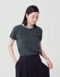 画像1: FilMelange（フィルメランジェ）EMMA（エマ）"ヴィンテージ天竺"  / Lime Yellow（ライムイエロー）・Charcoal Khaki（チャコールカーキ） (1)
