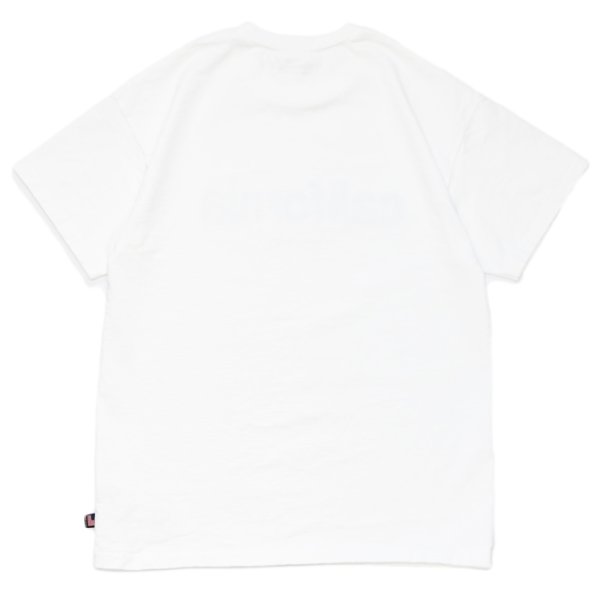 画像2: Sloppy Supply（スラッピーサプライ）Short Sleeve Print Tee（ショートスリーブプリントTシャツ）"CALIZON"/ White（ホワイト） (2)